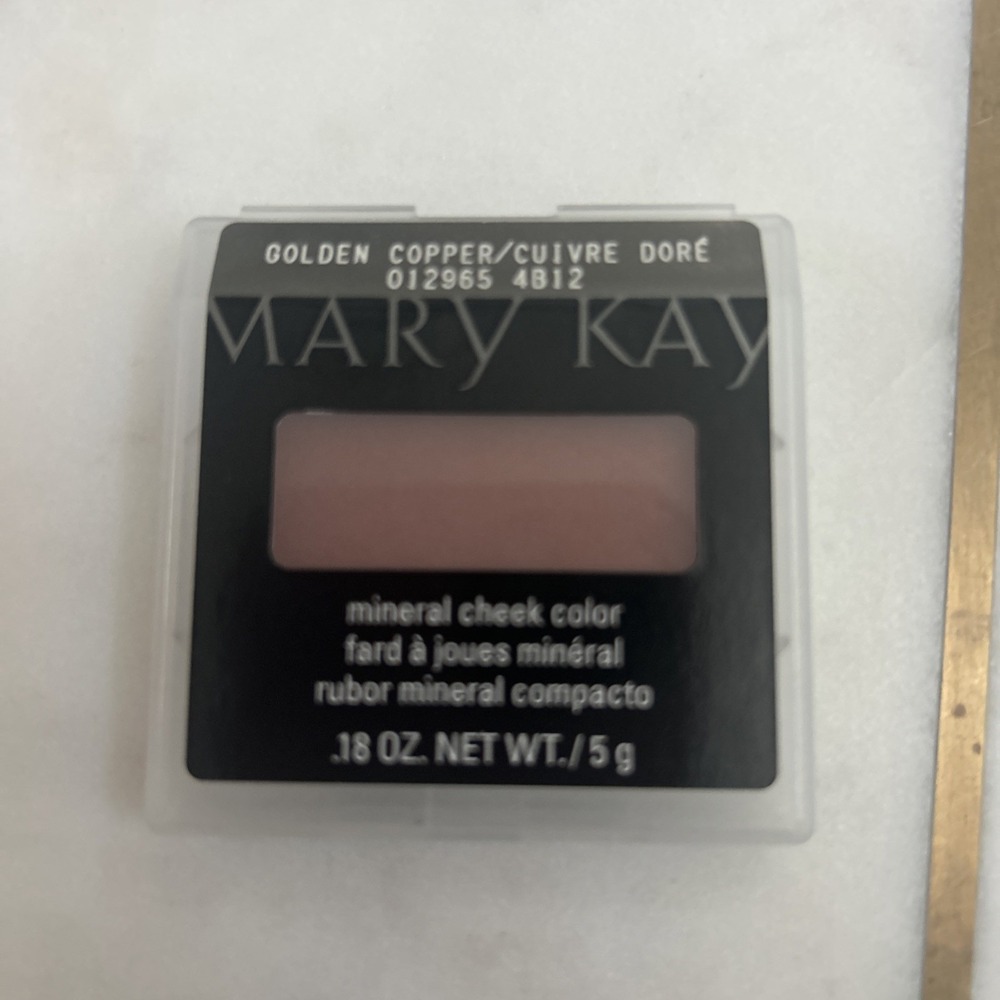 Mary Kay Mineral Cheek Color Golden Copper #012965 .18 OZ New